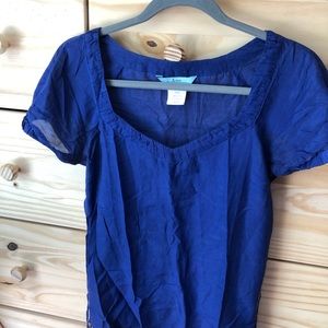 💕HOST PICK silk blend blouse NWOT
